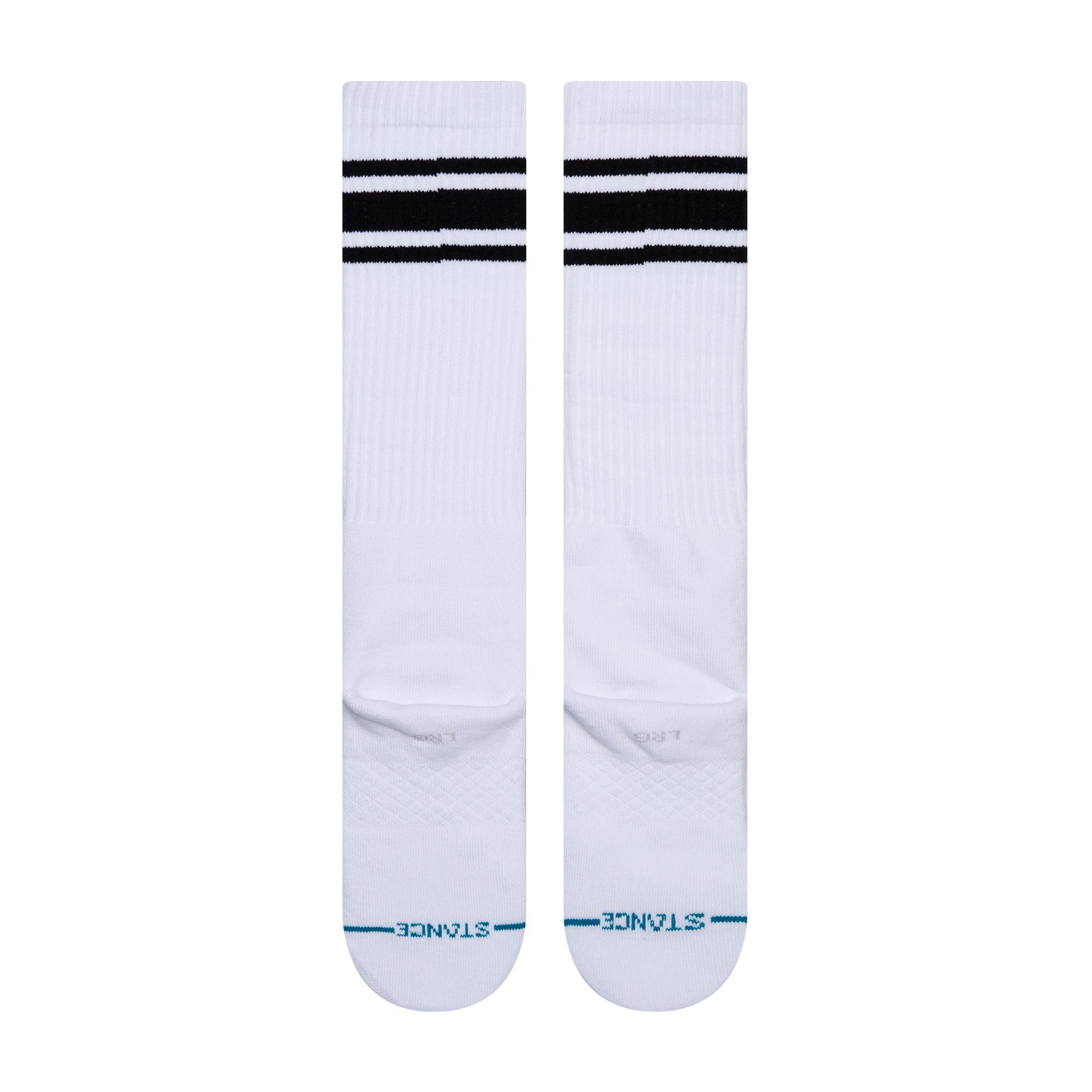 Stance Boyd Pipe Bomb Staple Socks White for sale at Aloha's Surfshop! -  Aloha surf