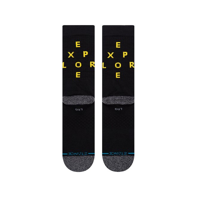 Stance Explore Arrow  Socks Black