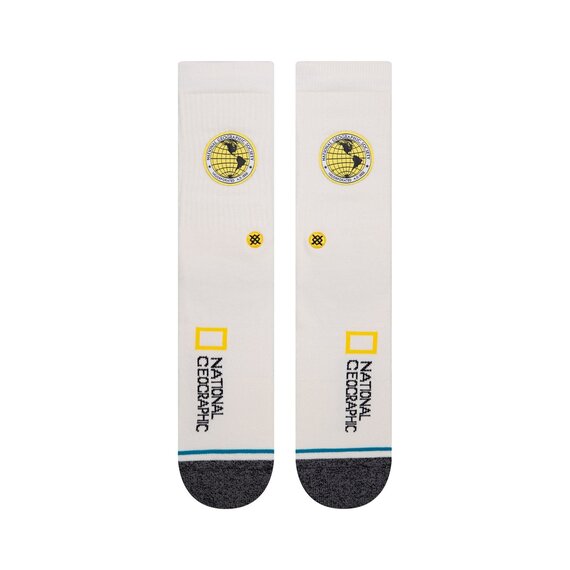 Stance Explorers Patch Socks Off-White