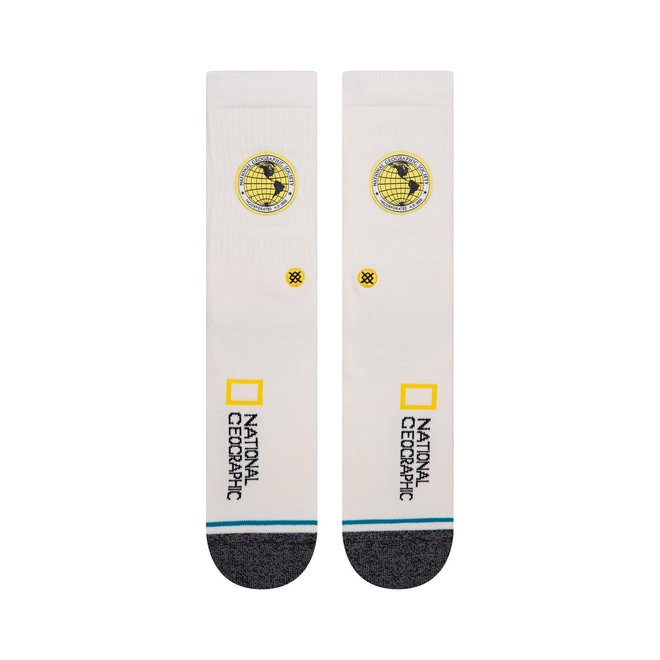 Stance Explorers Patch Socks Off-White