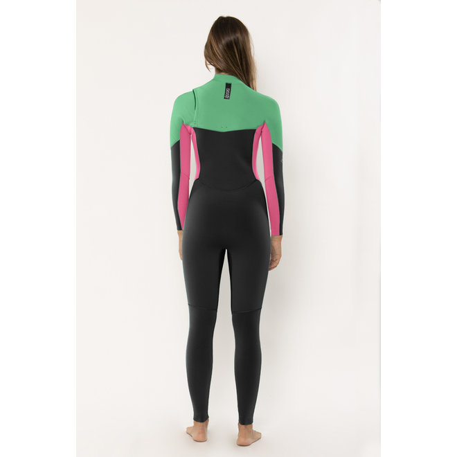 Sisstrevolution 7 Seas 4/3 Dames Wetsuit Camp Green