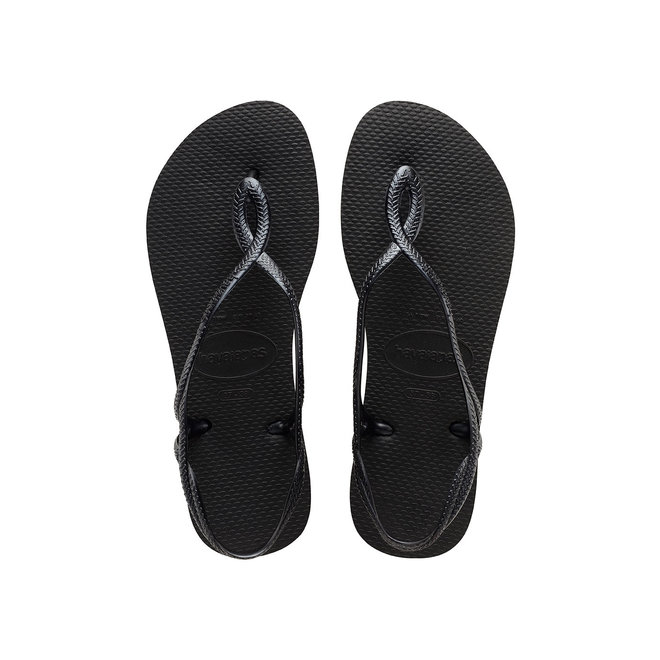 Havaianas Luna Black Slippers