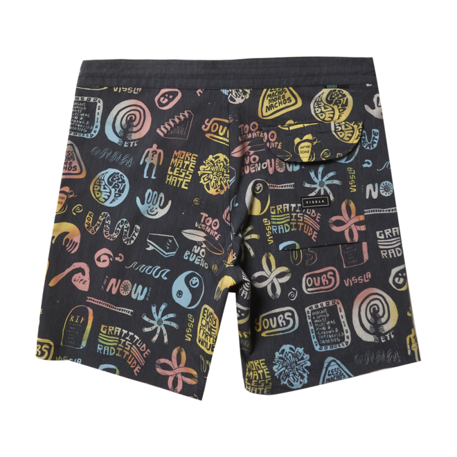 Vissla Kids More Mate Less Hate 17'' Boardshorts Multi