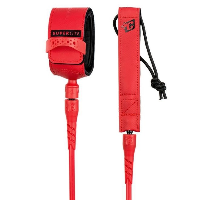 Creatures 6ft Superlite Comp Leash Red