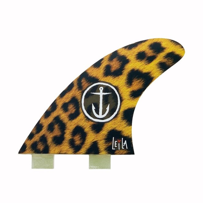 Captain Fin Twin Tab Leila Hurst Cheetah Thruster Fins