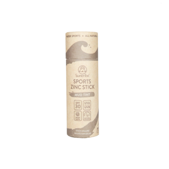 Suntribe SPF 30 Sports Zinc Stick Mud Tint