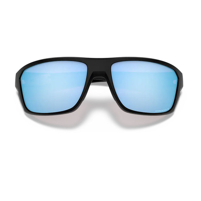 Oakley Split Shot Matte Black Prizm Deep Water Polarized Sunglasses