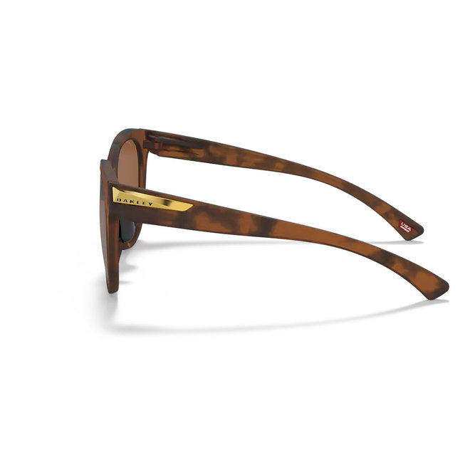 Oakley Low Key Matte Brown Tortoise/Prizm Tungsten Polarized Zonnebril