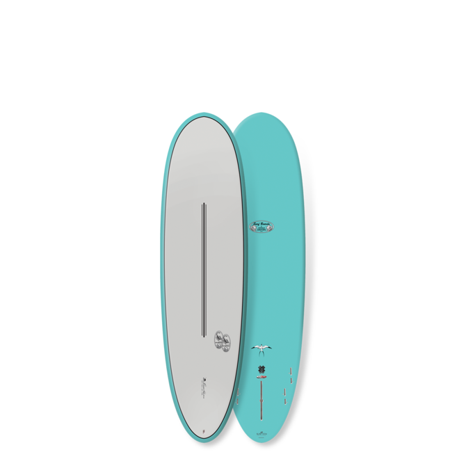 Surftech Takayama Scorpion II TufLite V-Tech 6'10" Turquoise