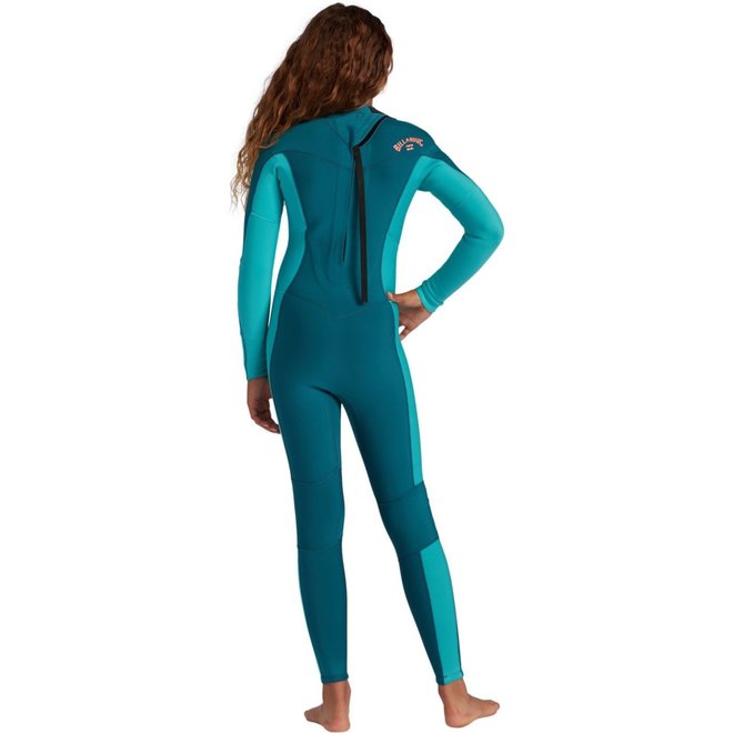 Billabong Teen Synergy 3/2 Summer Wetsuit Emerald