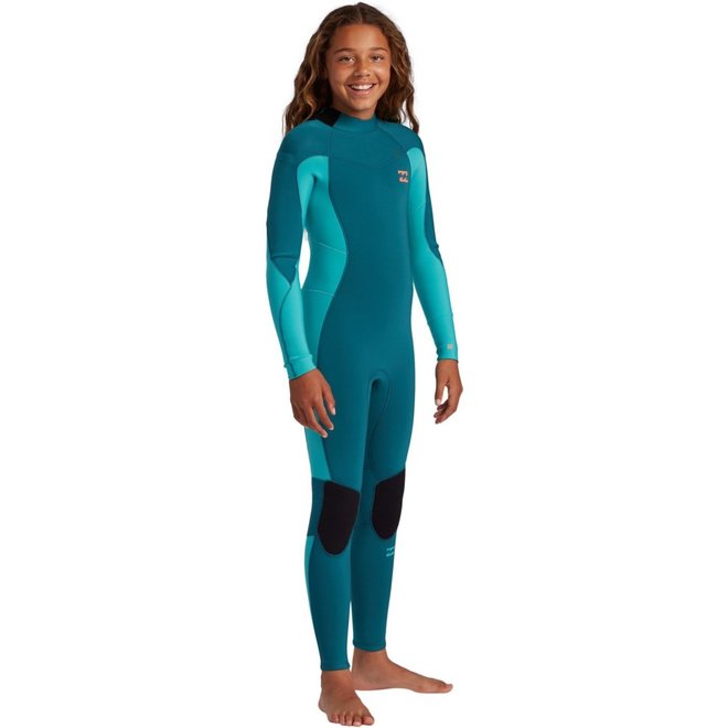 Billabong Teen Synergy 3/2 Summer Wetsuit Emerald