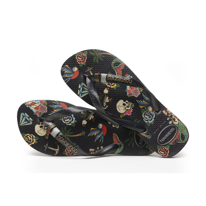 Havaianas Top Tribo Preto Black Slippers