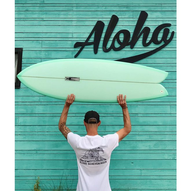 Critters Catfish Surfboard 5'10'' Light Green