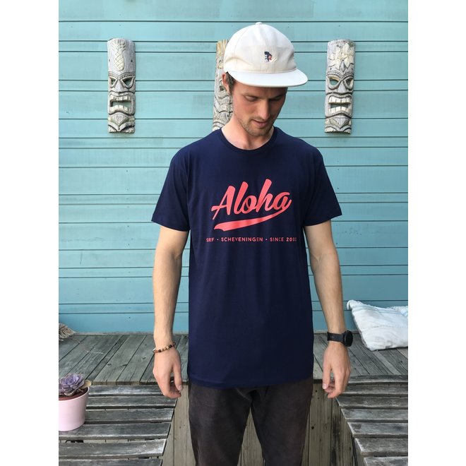 Aloha Crew Unisex T-Shirt Dark Blue