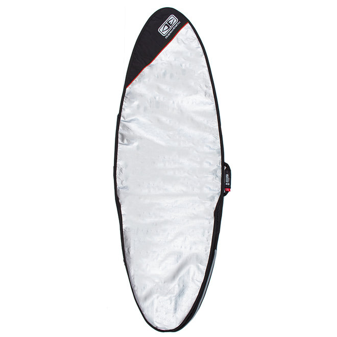 Ocean & Earth Compact Fish Boardbag Black/Red