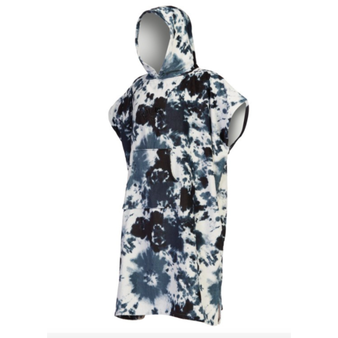 Billabong Surf Poncho Black Tie Dye