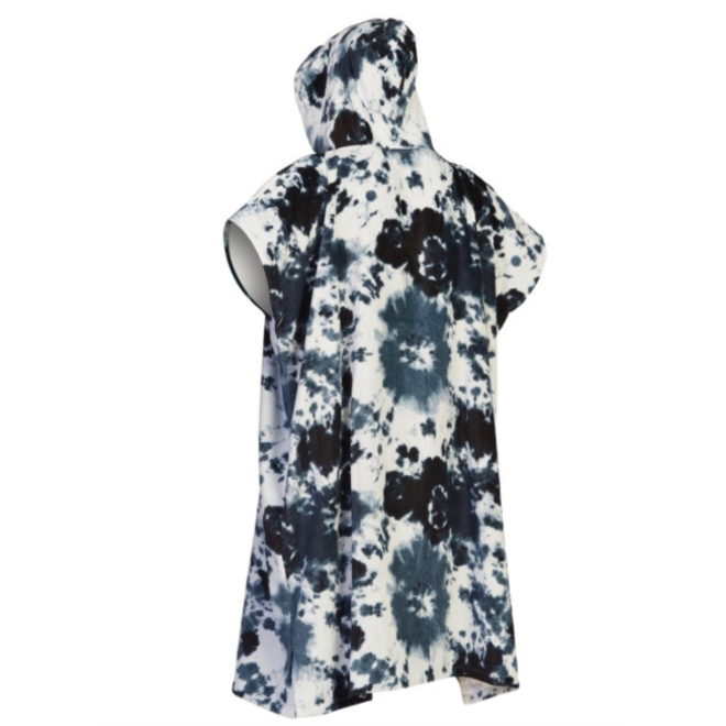 Billabong Surf Poncho Black Tie Dye