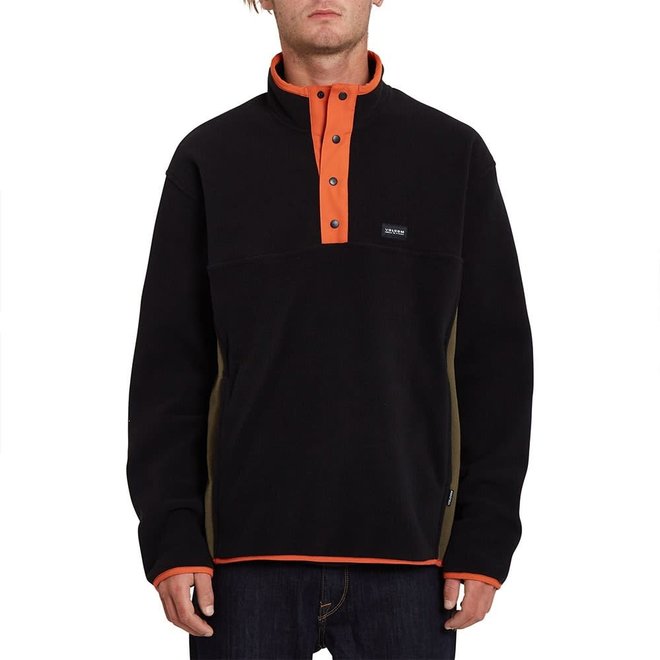 Volcom Error92 Mock Neck Fleece Black