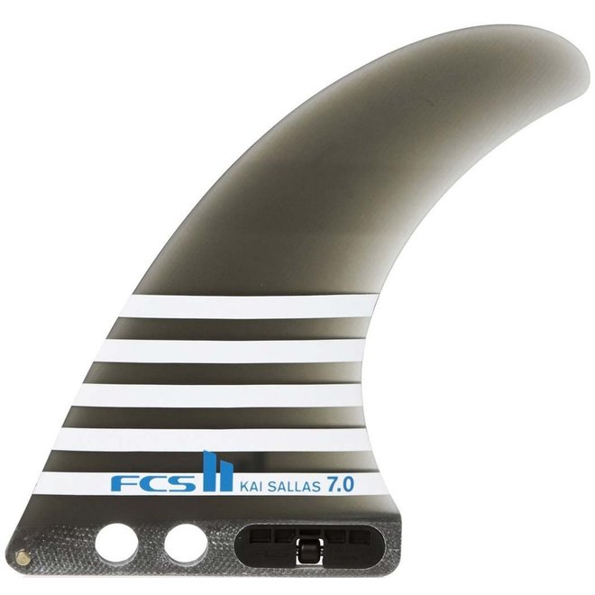 FCS II Kai Sallas 7 Inch Longboard Fin Smoke