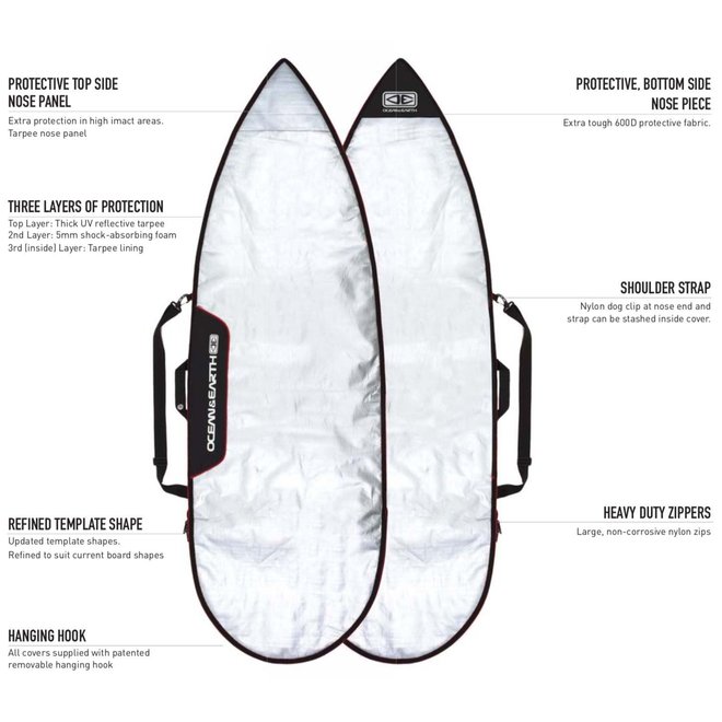 Ocean & Earth Barry Extra Wide Fish Boardbag