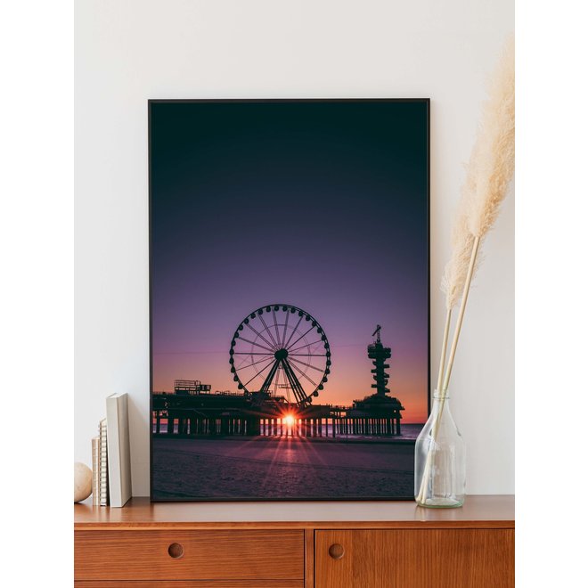 Jop Hermans Scheveningen Sunset Poster