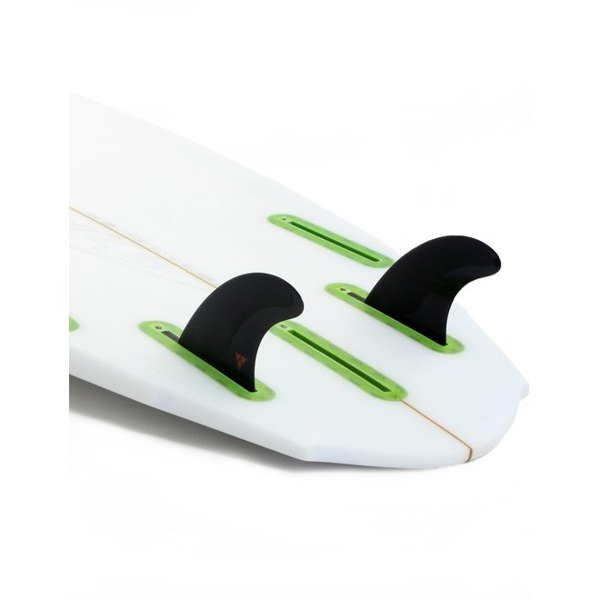 Futures 3.75 Alpha Quad Rear Fins Black/Red