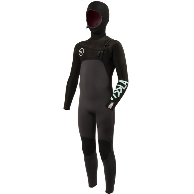 Vissla 7 Seas 5/4/3 Hooded Kids Wetsuit Phantom