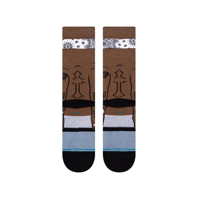 Stance Tupac Resurrected Socks Black