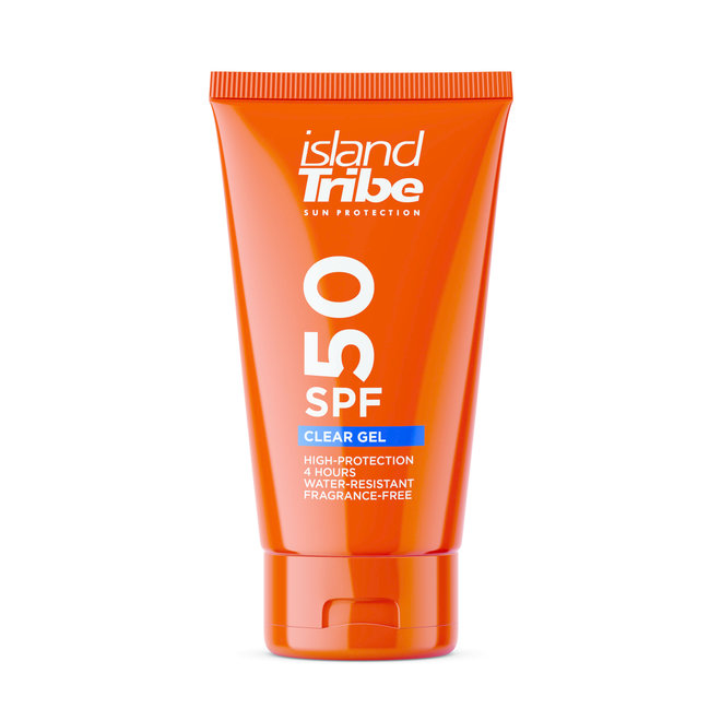 Island Tribe SPF 50 Clear Gel Zonnebrand 50 ml