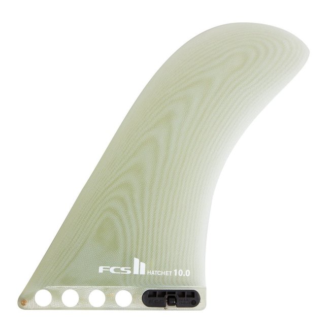 FCS II Hatchet PG 10 Inch Longboard Fin Clear