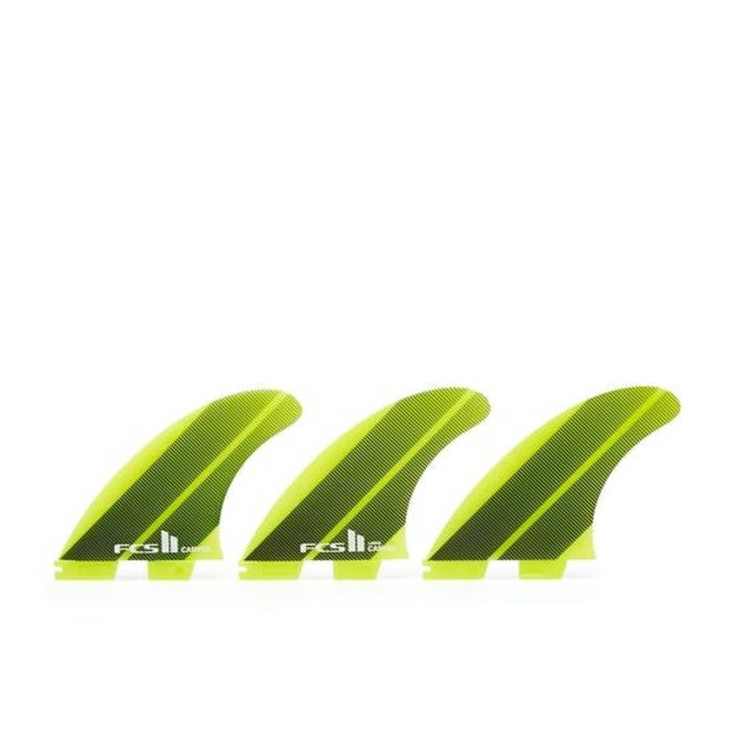 FCS II Carver Neo Glass Thruster Fins Acid Gradient