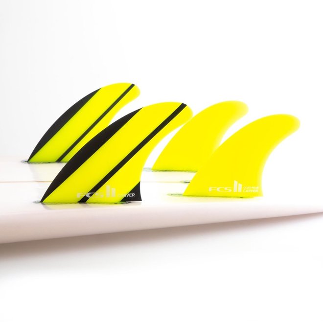 FCS II Carver Neo Glass Quad Rear Fins