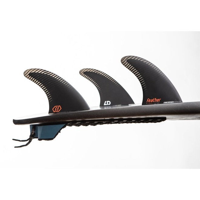 Feather Fins Click Tab Athlete Luis Diaz Thruster Black Large (75 - 90kg)