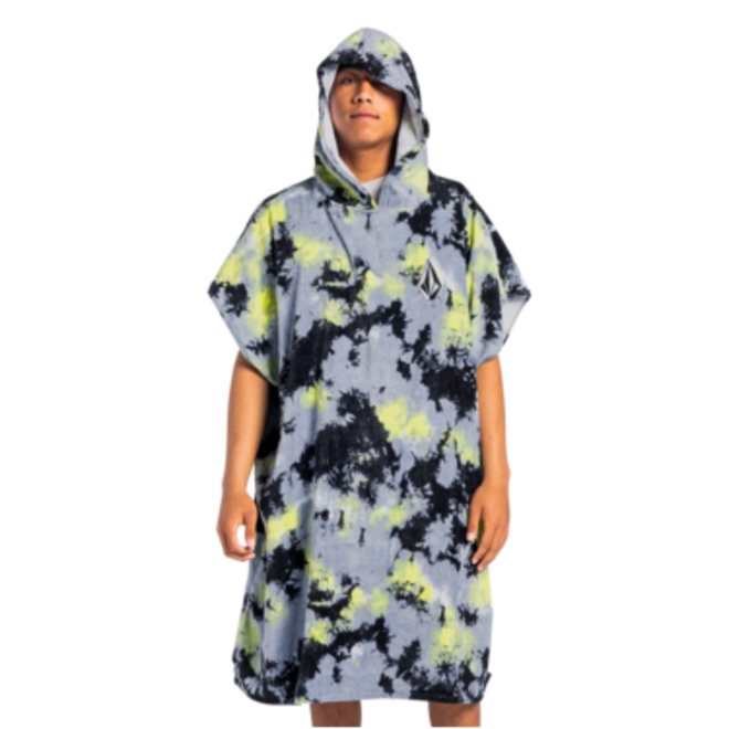 Volcom Rook Surf Poncho Limeade