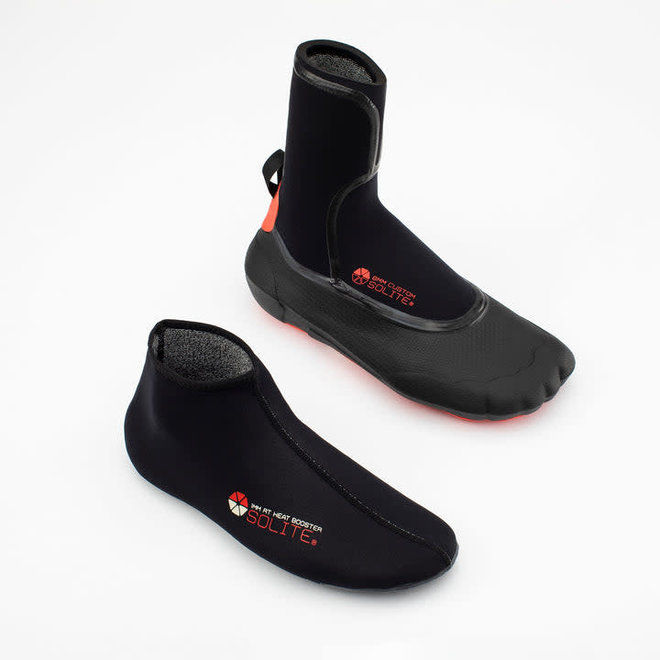 Solite 8mm Custom Surf Boots Red/black