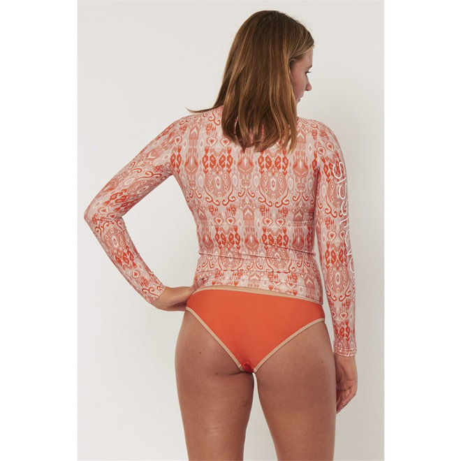 Sisstrevolution Dames Ikat Sandbar Rashguard Sunburn