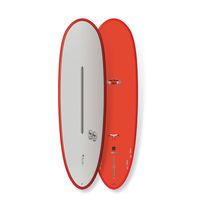 Surftech Takayama Scorpion II TufLite V-Tech 6'4" RED
