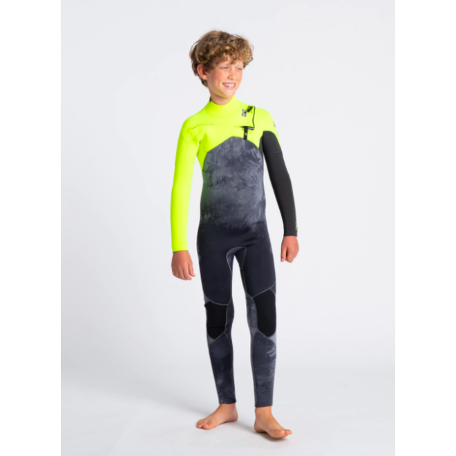 C-Skins Session 4/3 Kinder Wetsuit  BKTD-YE-GR