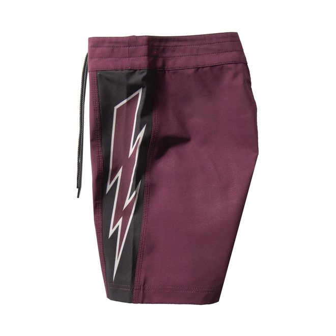 Vissla Trimline Bolt 17" Boys Boardshorts Wine