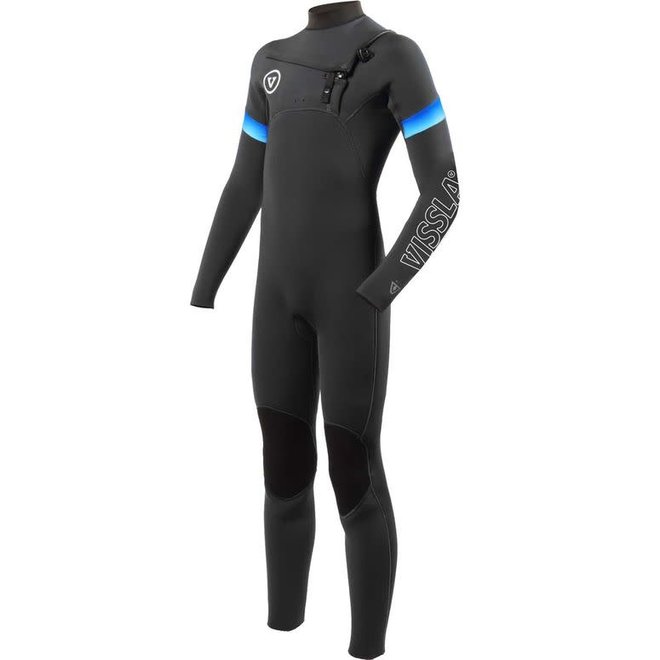 Vissla 7 Seas Boys Raditude 4/3 Wetsuit Black