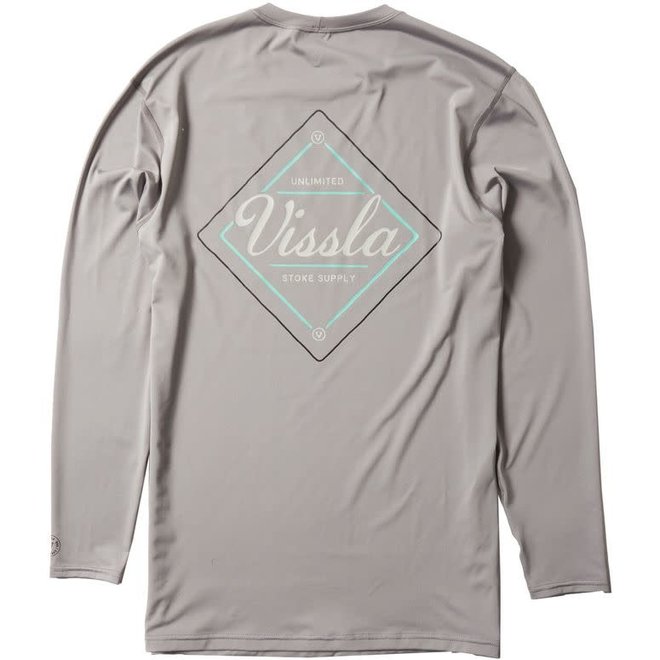 Vissla Heren Easy Seas Eco LS Lycra Grey