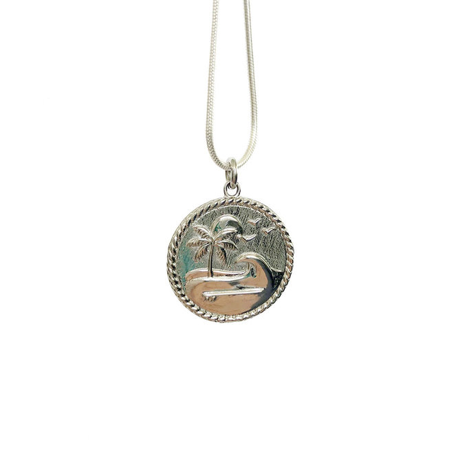 Laguna Treasures Island Vibes Charm Zilver