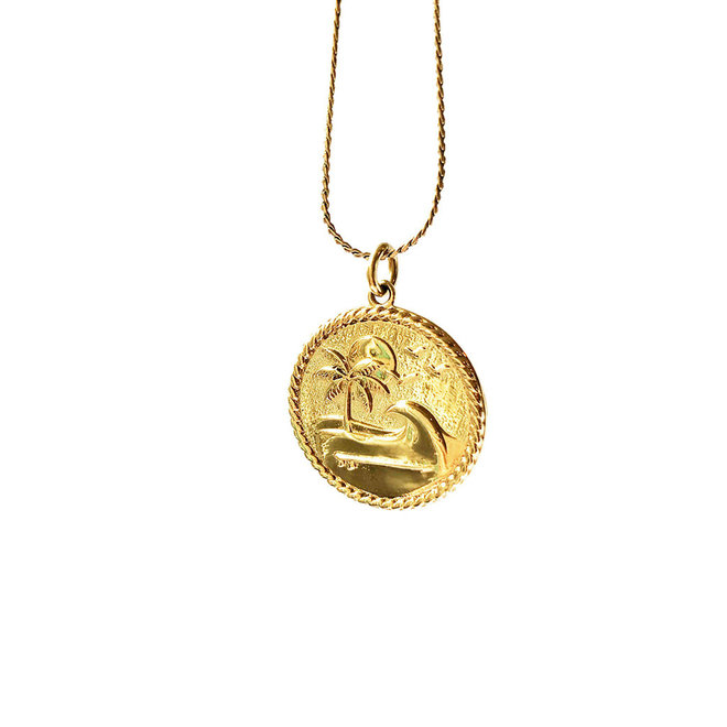 Laguna Treasures Oceaan Ketting Island Vibes Goud