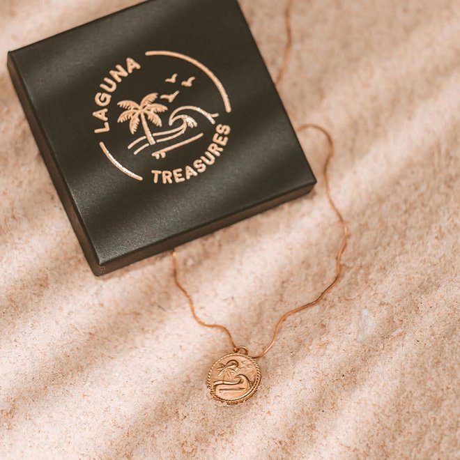 Laguna Treasures Oceaan Ketting Island Vibes Goud