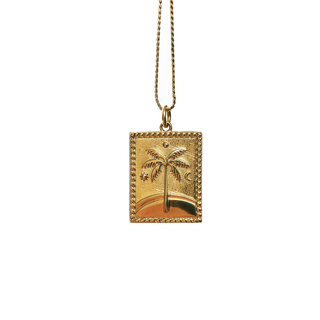 Laguna Treasures Ocean My Loves Necklace Gold