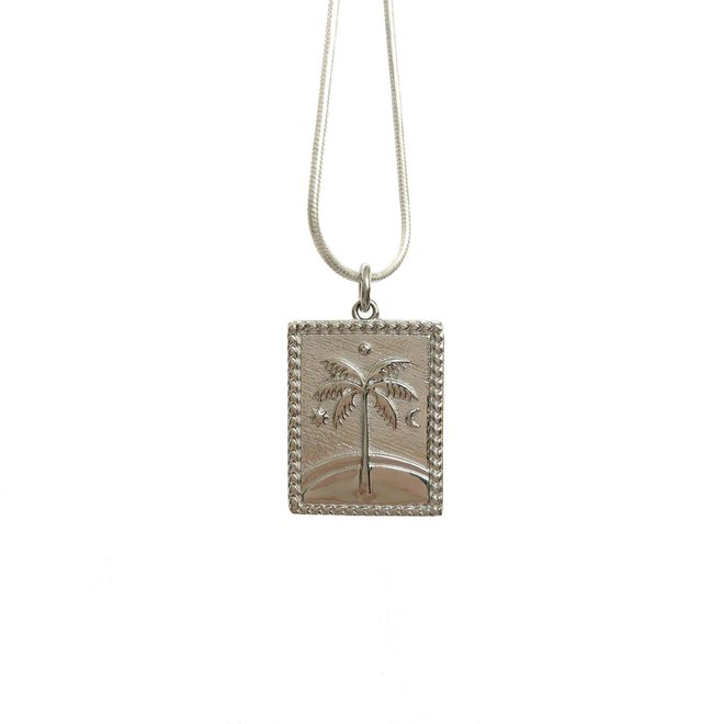 Laguna Treasures Ocean My Loves Necklace Silver