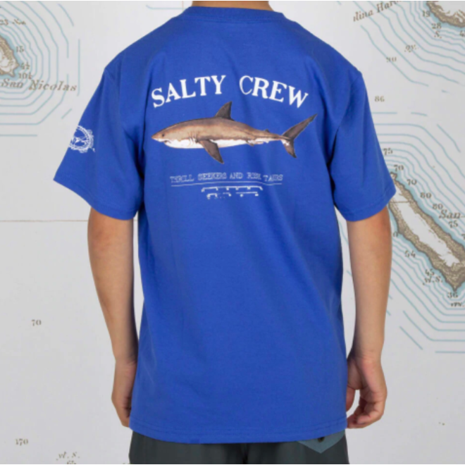 Salty Crew Boys Bruce S/S Tee Royal