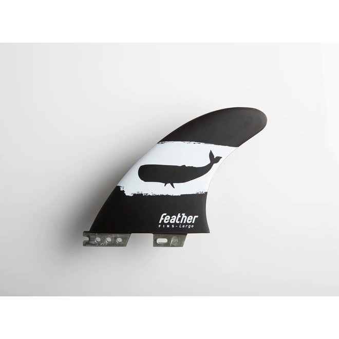 Feather Fins Shaper Series Envy Click Tab Thruster Set