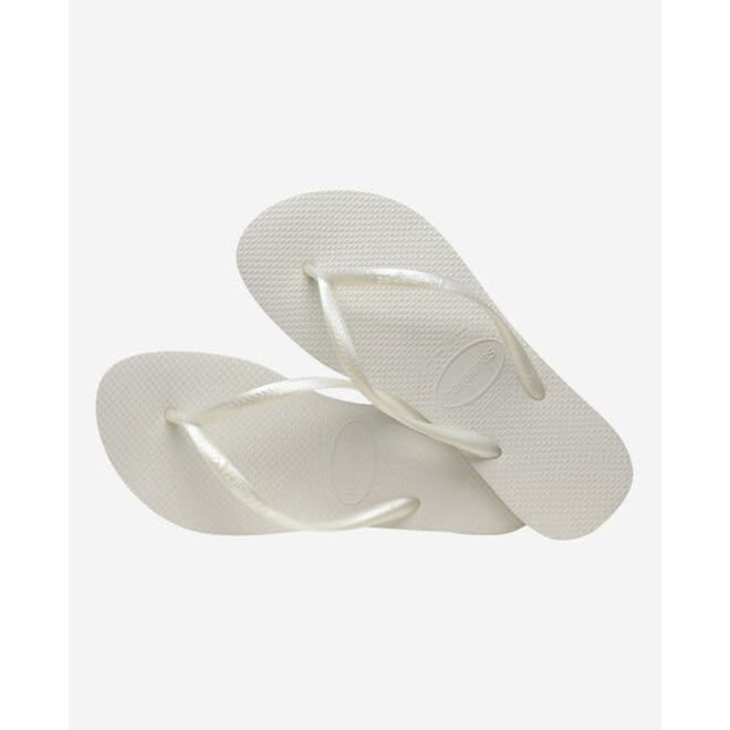 Havaianas Slim White Slippers