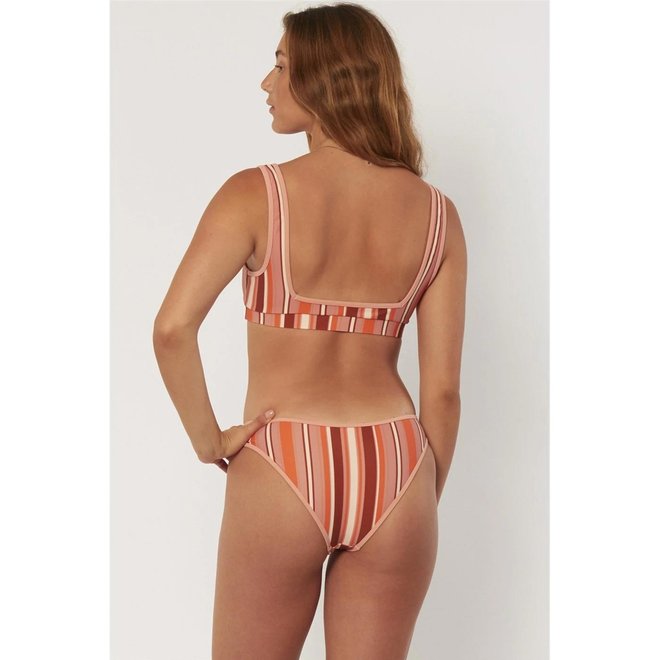 Sisstrevolution Stripe Palau Bralette Bikini Top Rosie